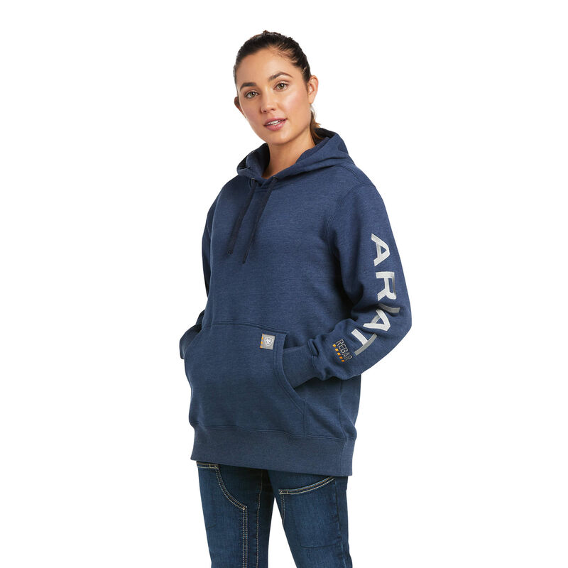 Ariat Hoodie Damen - Rebar Graphic Blau ( IMPGK-9318 )